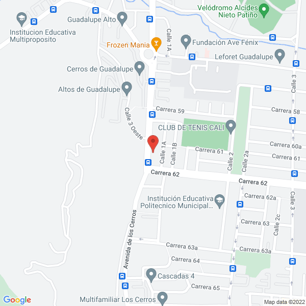Map of Servicios Generales El Faro Ltda.