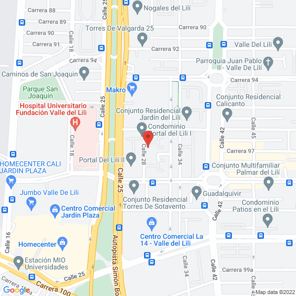 Map of Comacon Ltda.