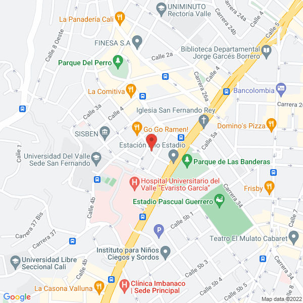 Map of Ferreira Ayala Representaciones