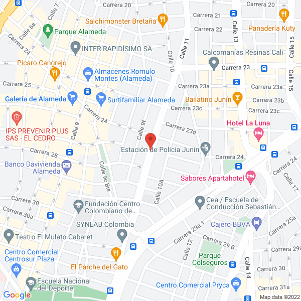 Map of Fenix Comercializadora Ltda.