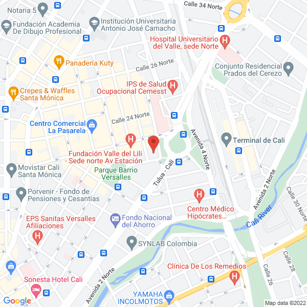 Map of Agroventas Ltda.