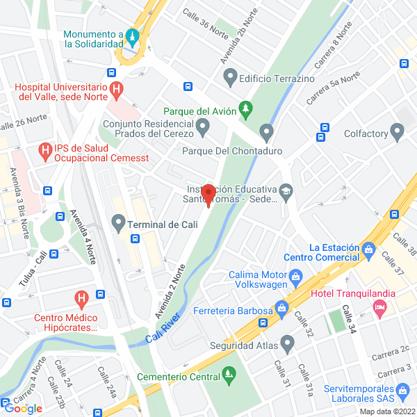 Map of Especiales Sol Turismo