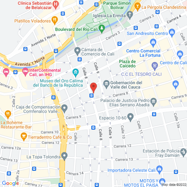 Map of Financiera De Recaudos Ltda.