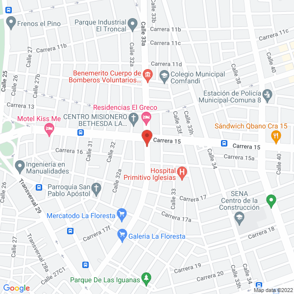 Map of Movilphone Telecomunicaciones