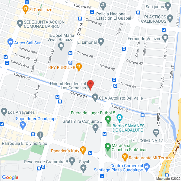 Map of Construredes 1A Ltda