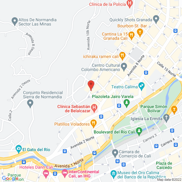 Map of Comercializadora Caedomo E.U.