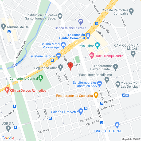 Map of Fundación Social Y Ambiental Oikos