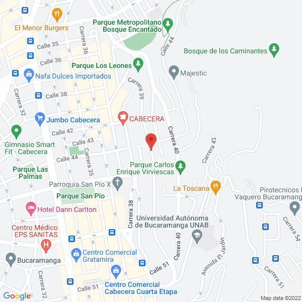 Map of Asesorías Y Ventas Ltda.