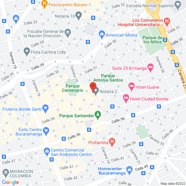 Map of Asociacón De Arbitros