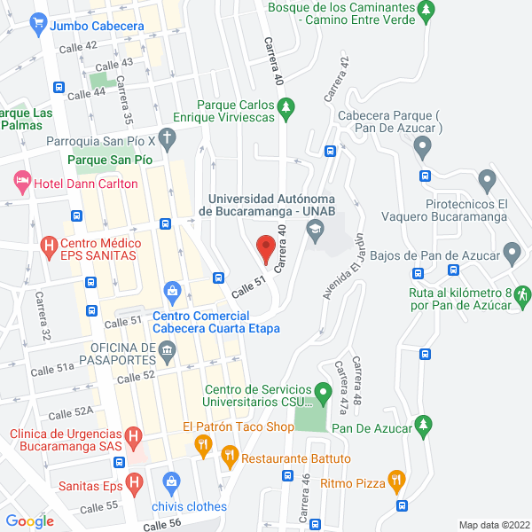 Map of Vargas Guillermo
