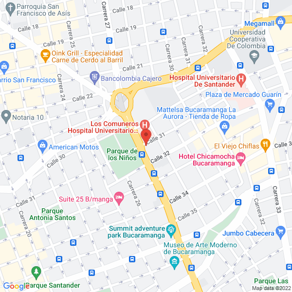 Map of Cafetería El Seguro