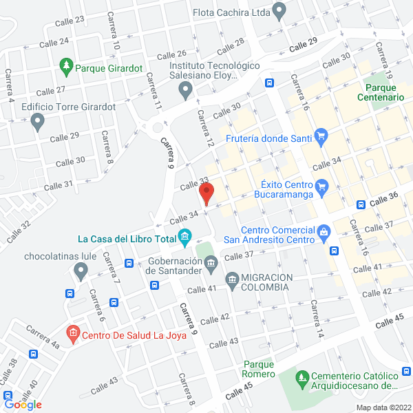 Map of Cafetería La Holandesa