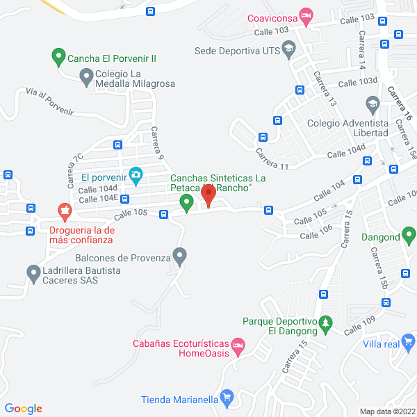 Map of Construcciones Y Remodelaciones Galvis S.A.S.