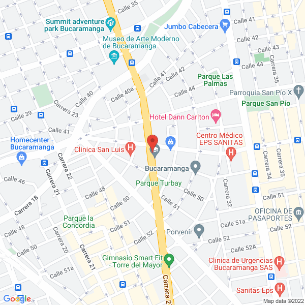 Map of Dekoramos Centro De Diseño S.A.S.