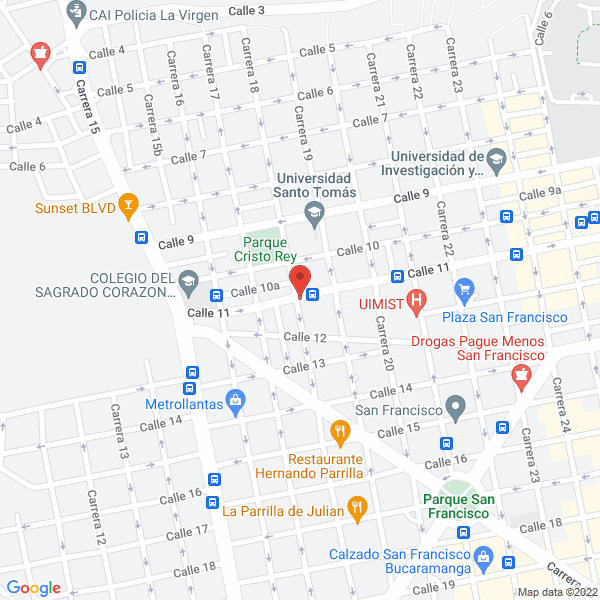 Map of Fuente De Soda Modelo