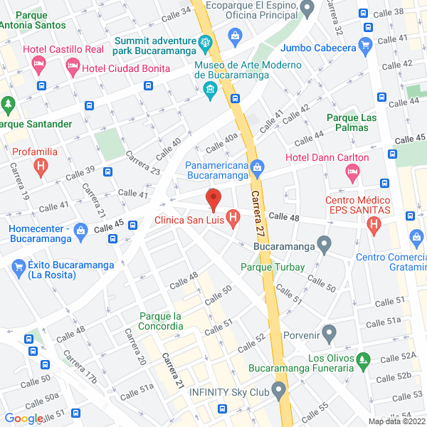 Map of Grupo Inmobiliario Innovar S.A.S.