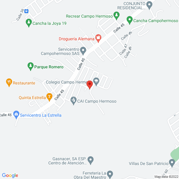 Map of Hogar Infantil Piolín