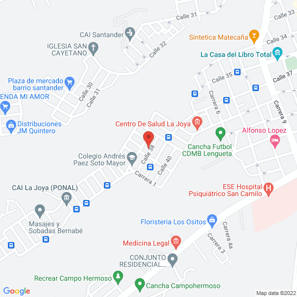 Map of Agencia De Viajes Y Transportes J.M. Tuors Colombia