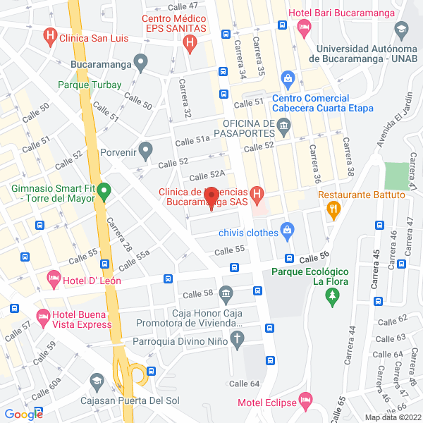 Map of Naturaleza Y Salud