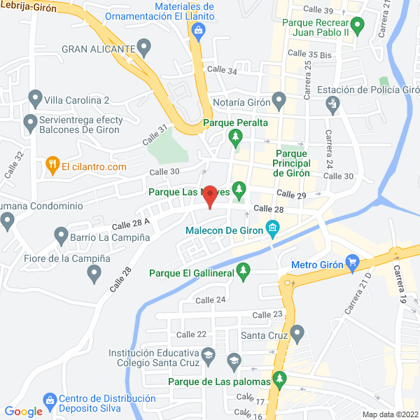 Map of Remontadora Román Bucaramanga