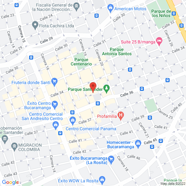 Map of Centro De Servicios Y Asesorías - Censea S.A.S.