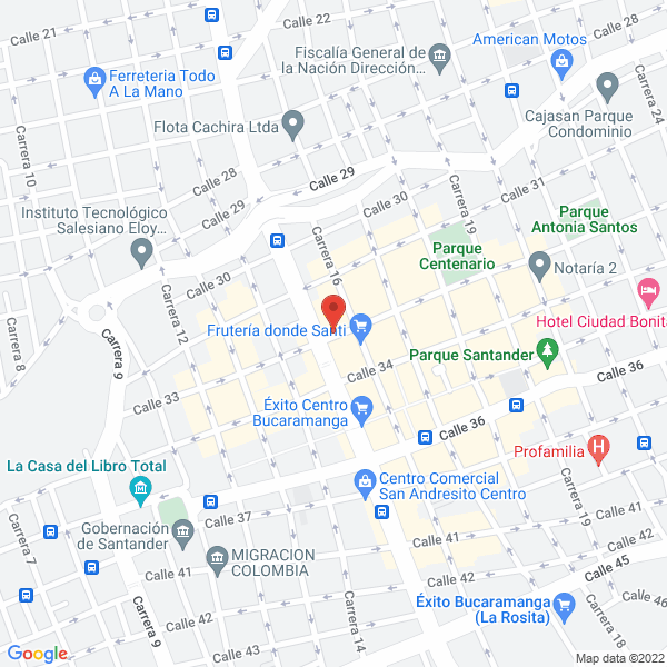 Map of Punto Naturista Tu Salud
