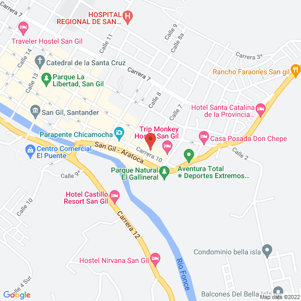 Map of Dorado Extremo
