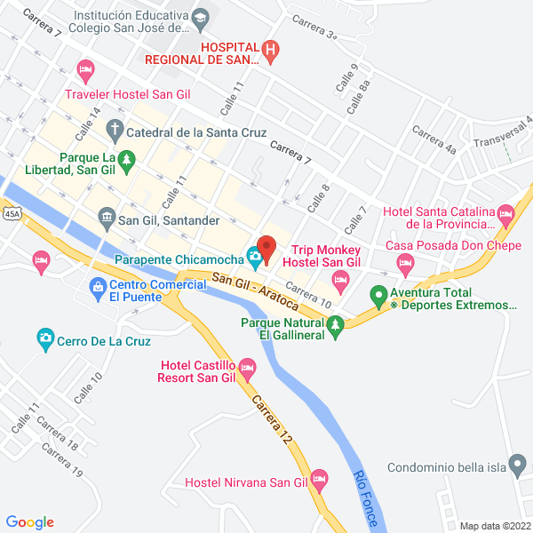 Map of La Posada Familiar