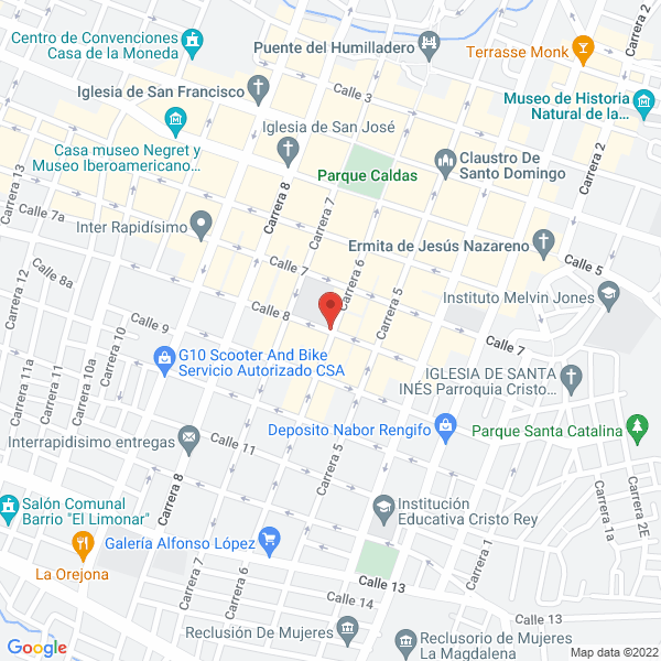 Map of Hermanas Perafan Echeverry Sas