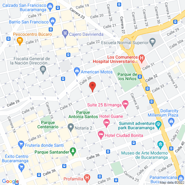 Map of Almacén De Ropa Y Calzado Sandy