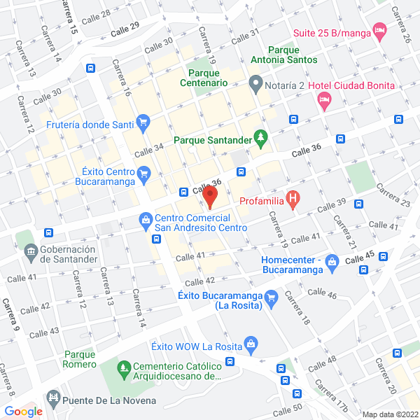 Map of Arte & Deko La 37