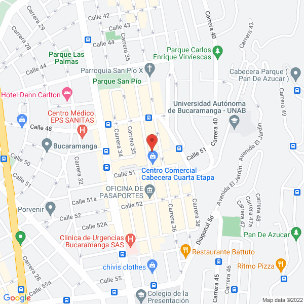 Map of Bamba Cabecera