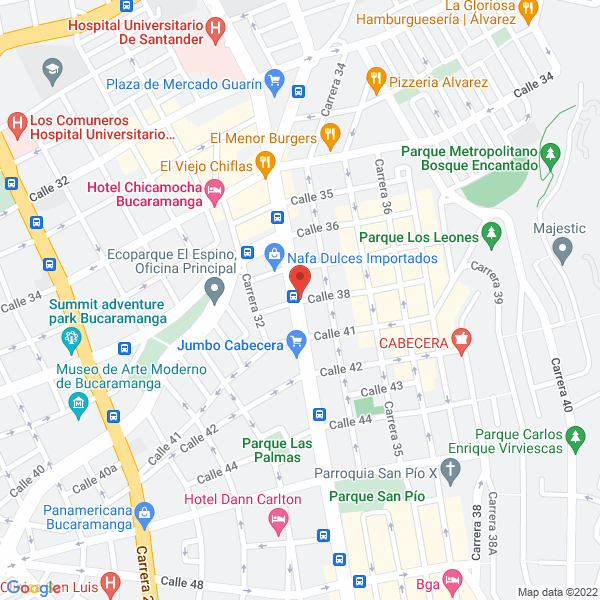 Map of Bar Verano Beer