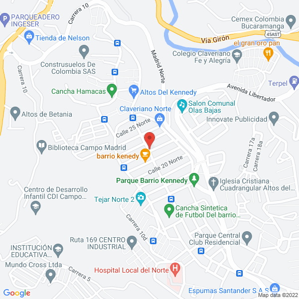 Map of Berak Fashion