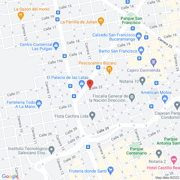 Map of Biciropero