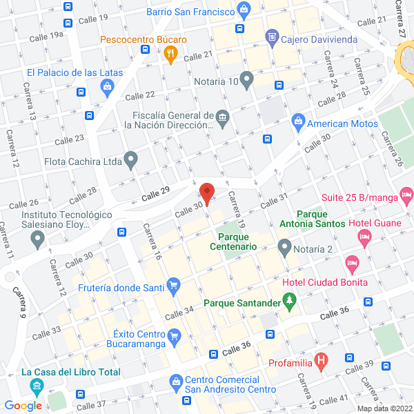 Map of C.E.M.I. Eléctricos