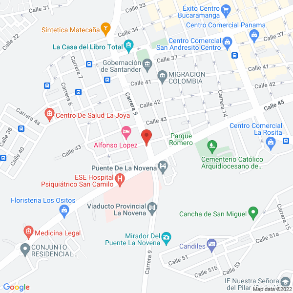 Map of Calzado Fliama
