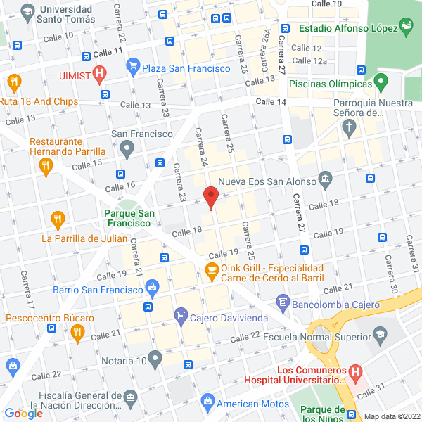 Map of Calzado Franchesca Fashion