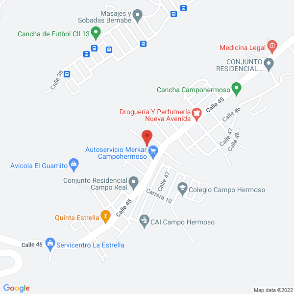 Map of Calzado Ishaam