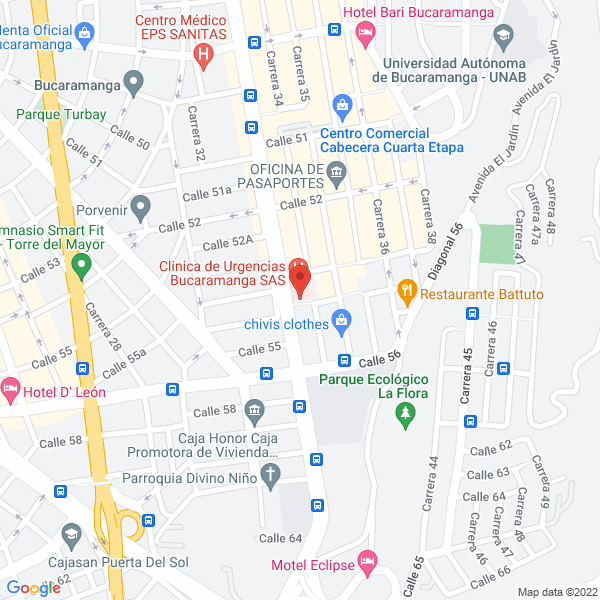 Map of Grandas Grandas Natalia