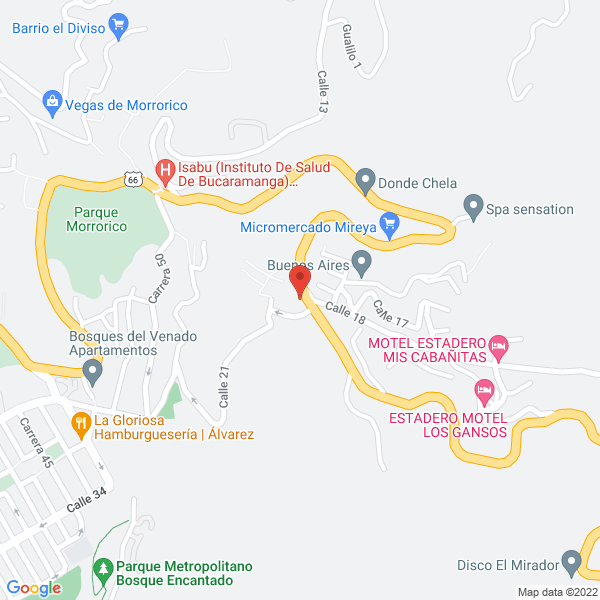 Map of Franco Pinzón Gloria Cecilia
