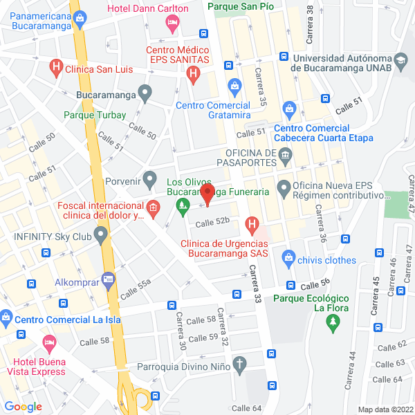 Map of Hogar Geriátrico María Guadalupe