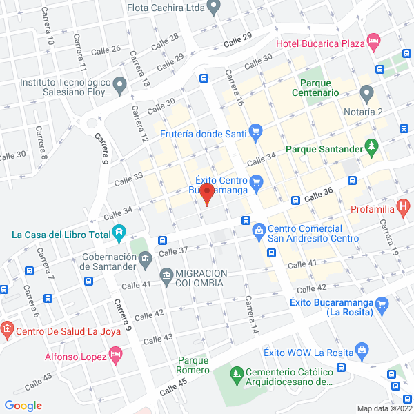 Map of Gomez Ortiz Claudio Rafael