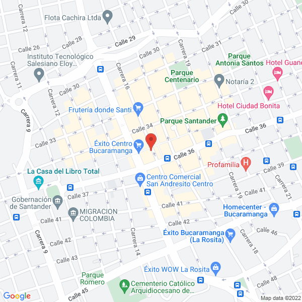 Map of Gómez Turbay Juan José