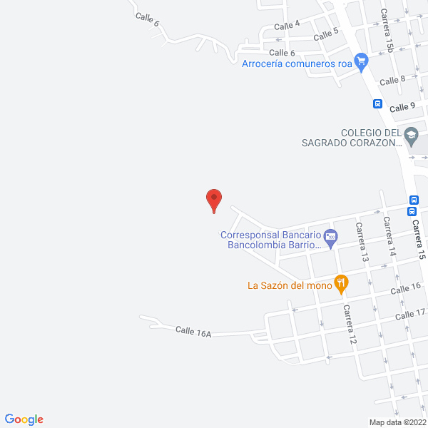 Map of Hotel Primavera