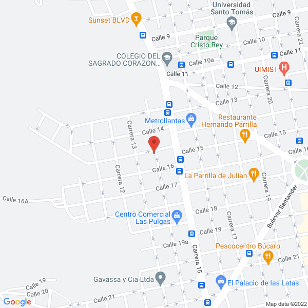 Map of Industria La Nacional Guayas Y Resortes