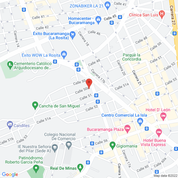 Map of Industrias Panda Ltda.