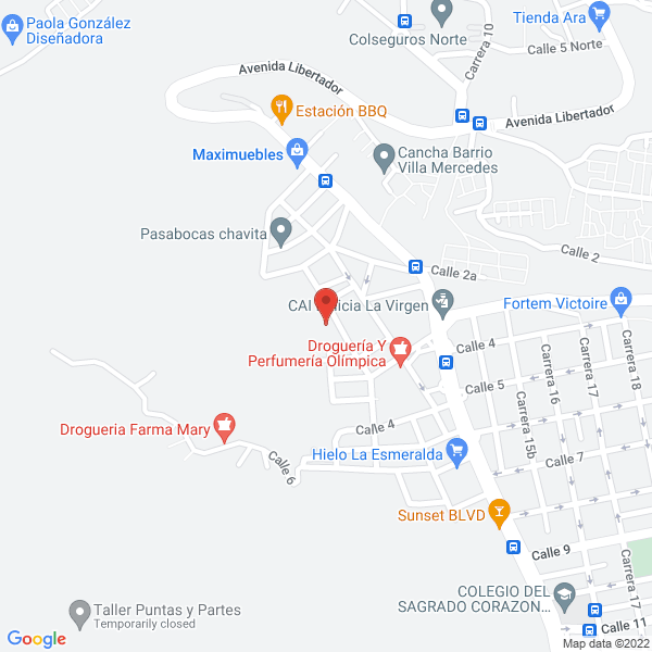 Map of Hierros Los Búcaros