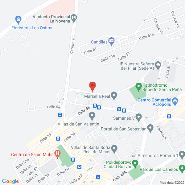 Map of Industrias Partmo S.A.