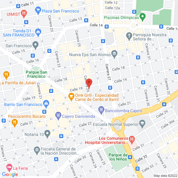 Map of Ingsecom Ltda.